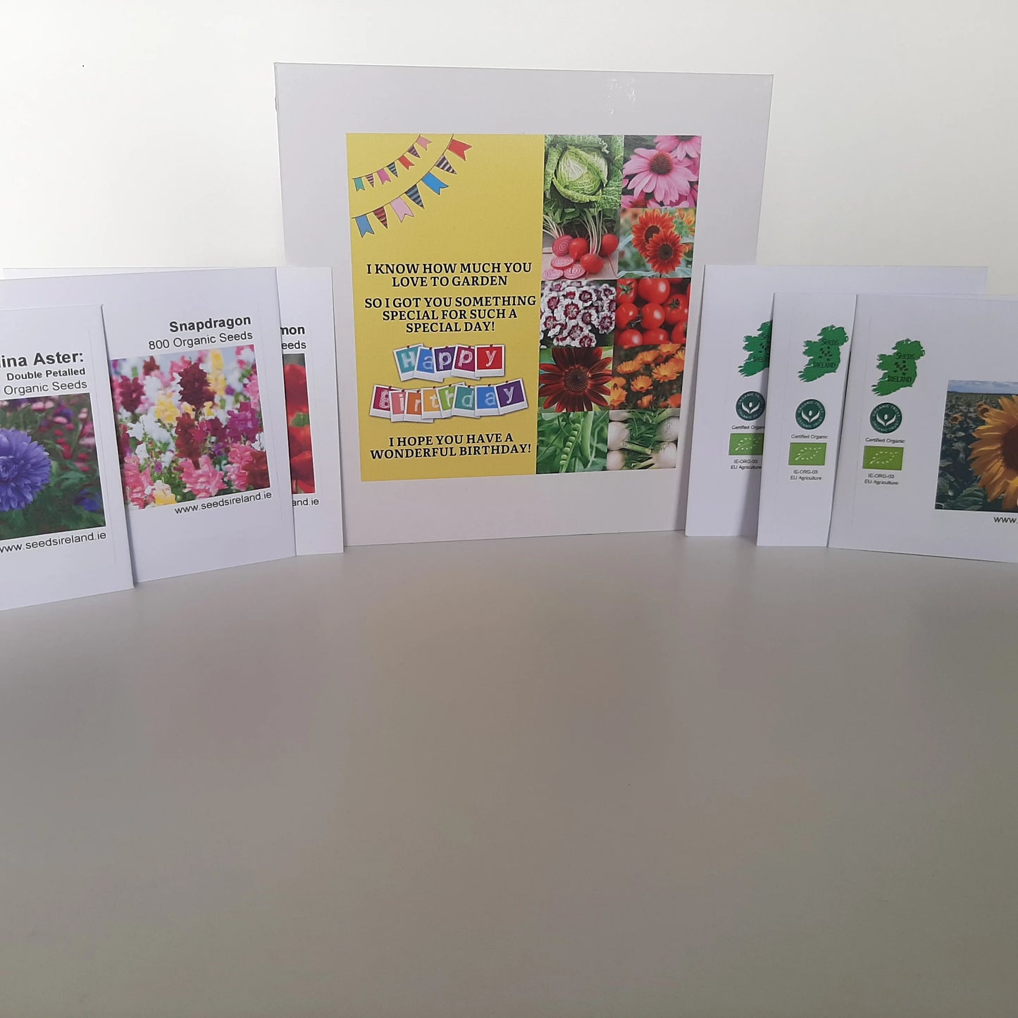 Happy Birthday Gift Pack Flowers