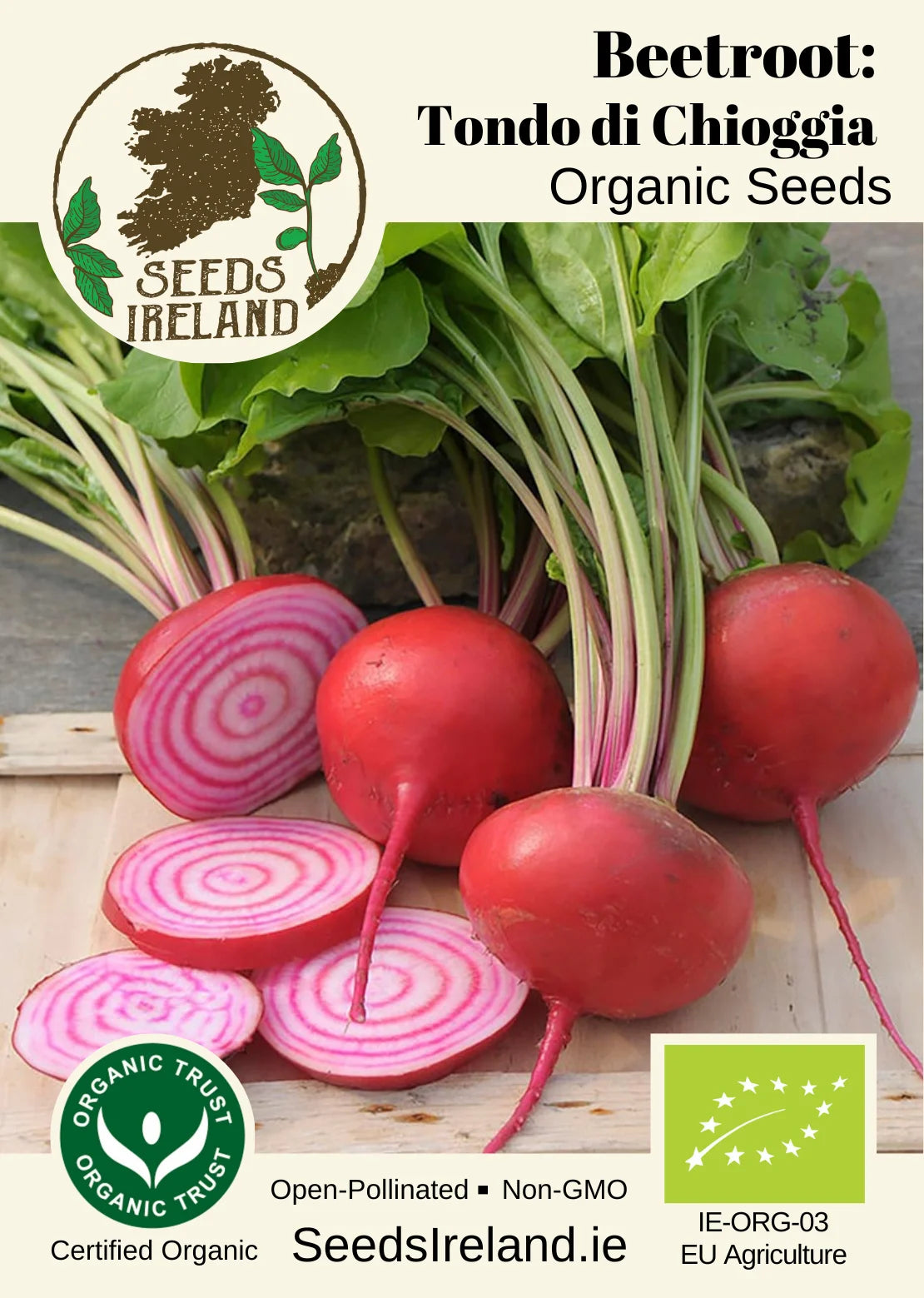 Beetroot: Tondo di Chioggia Organic Seed