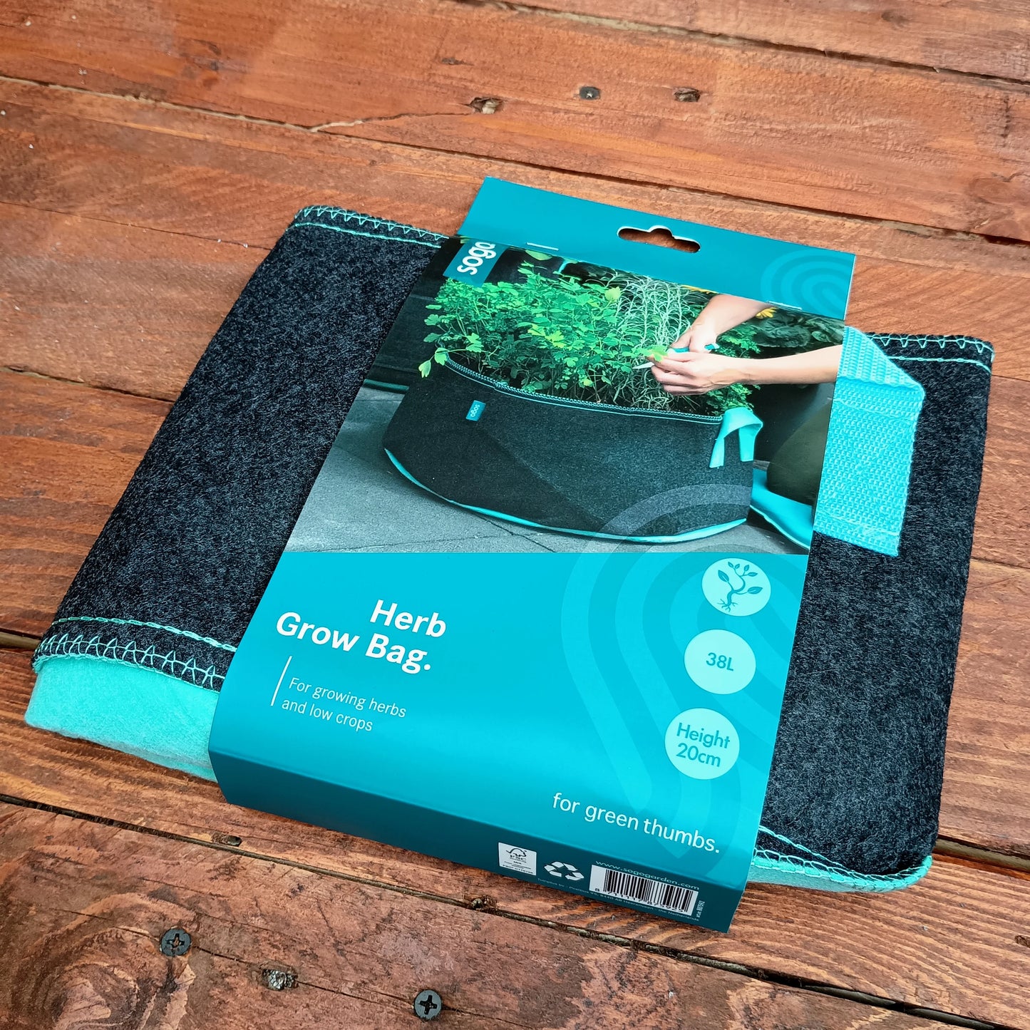 Herb Grow Bag - 38 Litre