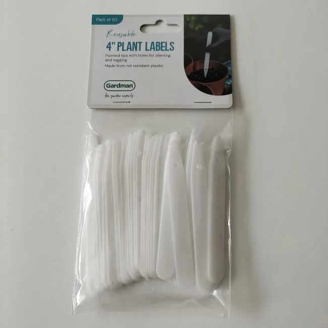 Plastic Plant Labels 4 inches