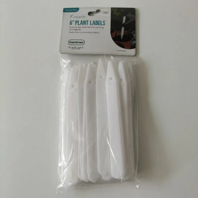 Plastic Plant Labels 6 inches