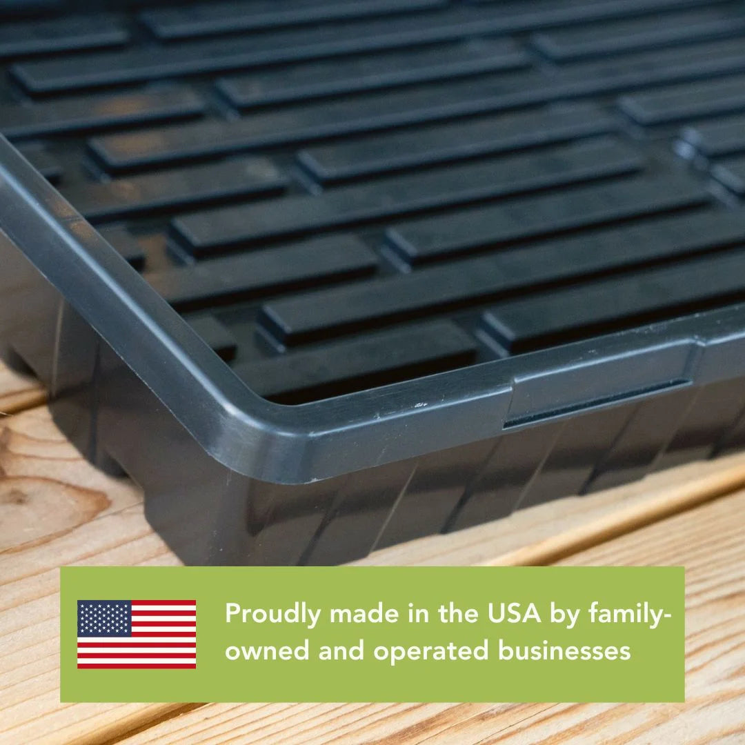 Deep 1020 Bootstrap Farmer Trays | Without Holes | Heavy Duty Microgreens Or Seedling Trays