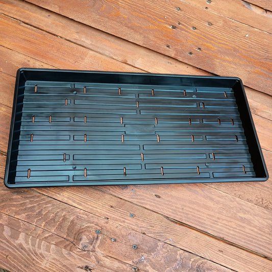 1020 Bootstrap Farmer Shallow Trays | With Holes | Heavy Duty Microgreens Or Seedling Trays