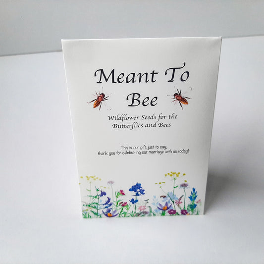 Meant to Bee Wedding Favor