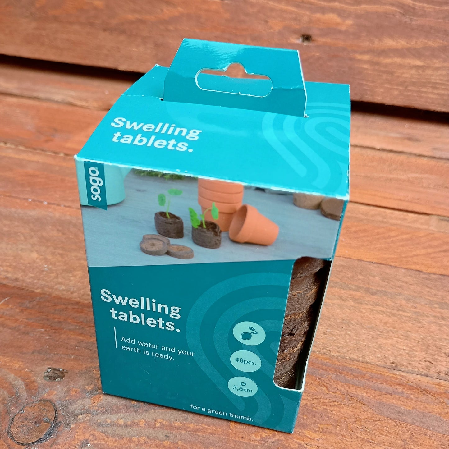 Soil Growing Discs – 3.6 cm - 48 Pack