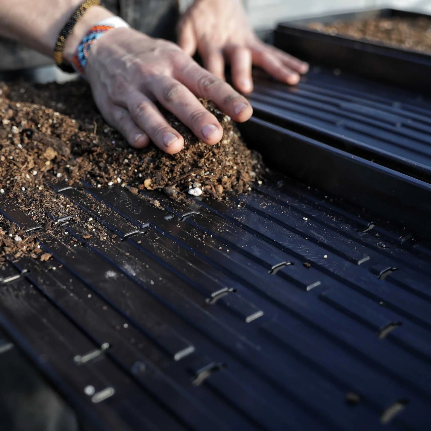 1020 Bootstrap Farmer Shallow Trays | Without Holes | Heavy Duty Microgreens Or Seedling Trays