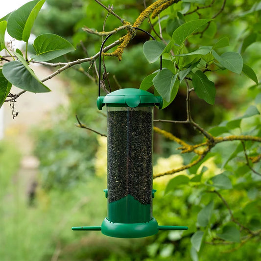 Flip Top Nyjer Seed Bird Feeder