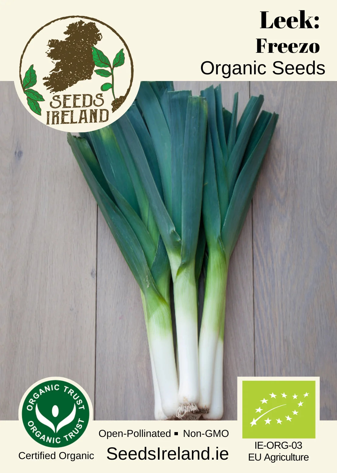 Leek: Freezo Organic Seed