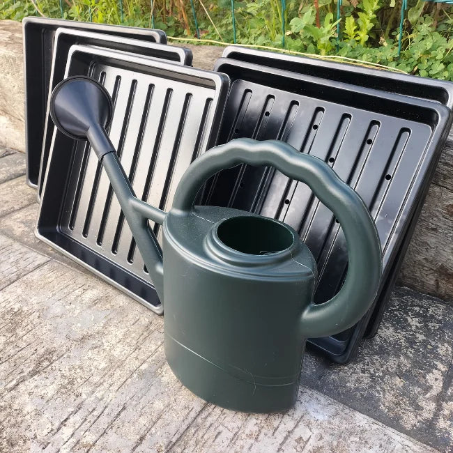 Trays and Watering can