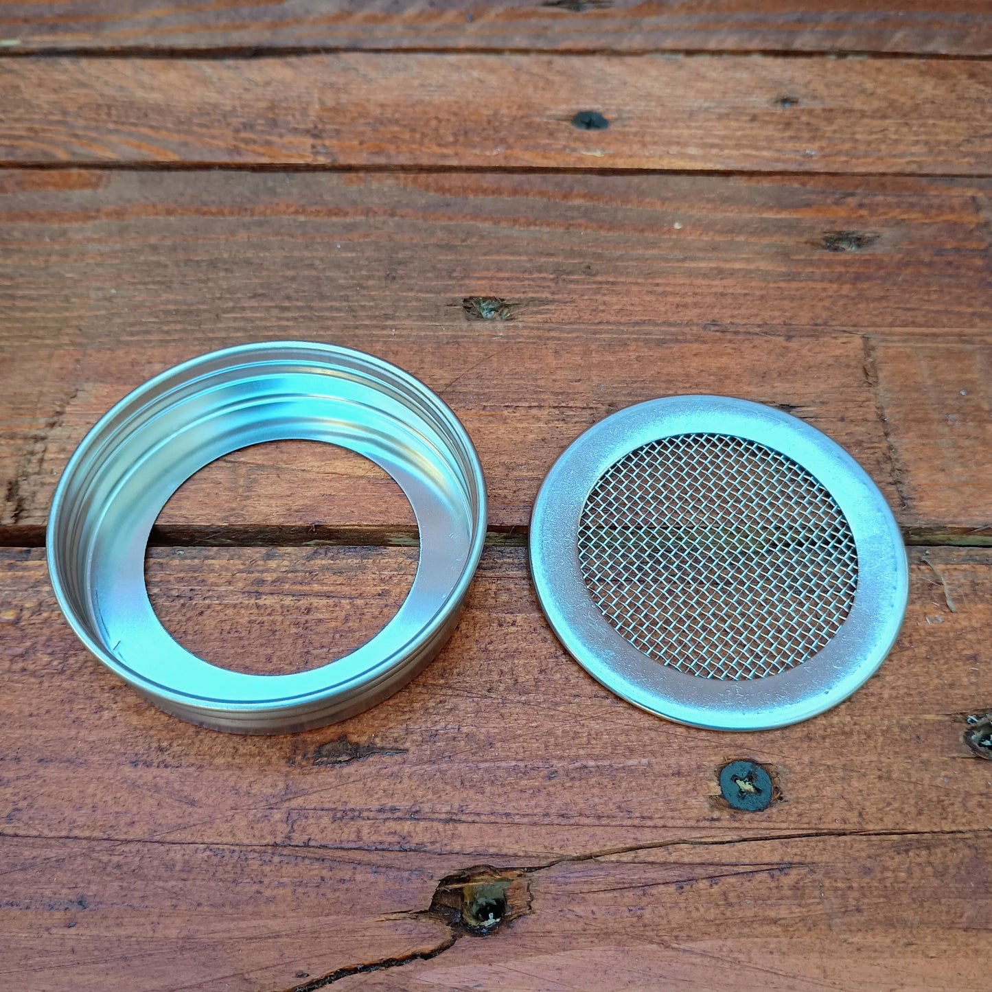 400ml Sprouting Jar with Metal Mesh Lid & Organic Salad Mix Seeds