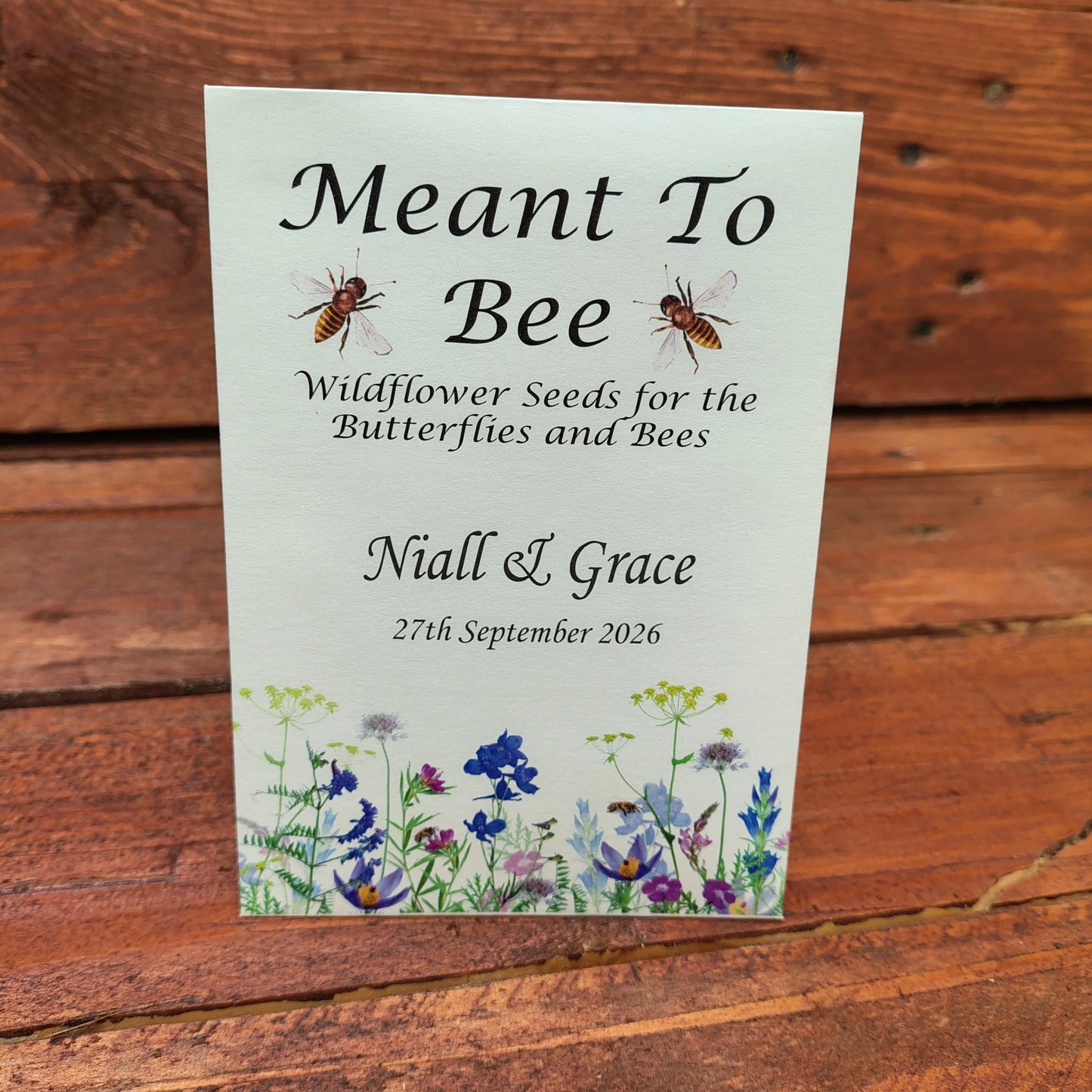 Wedding Favours - Personalised Seed Packs