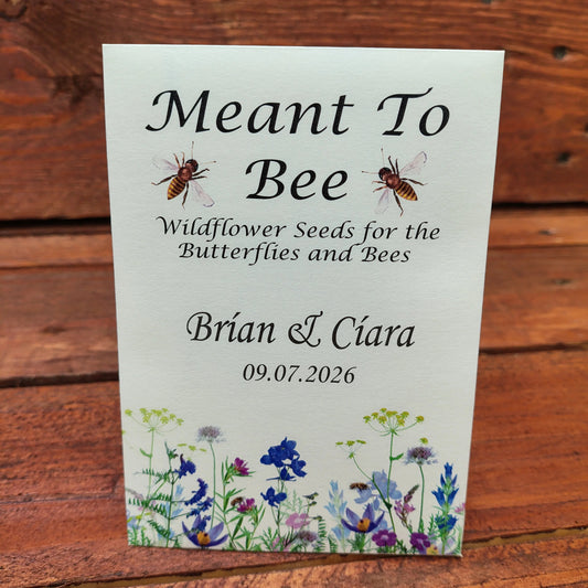 Wedding Favours - Personalised Seed Packs