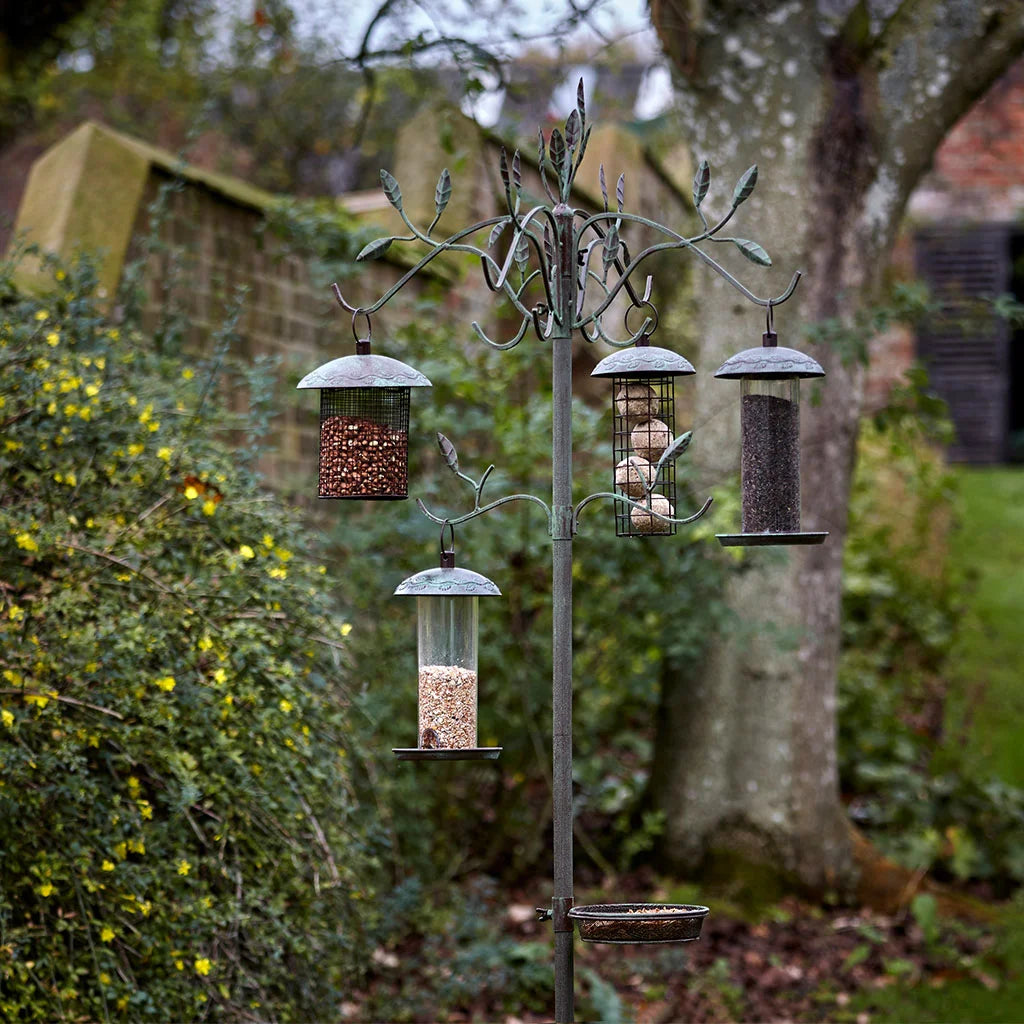 Decorative Secret Garden Bird Feeding Station