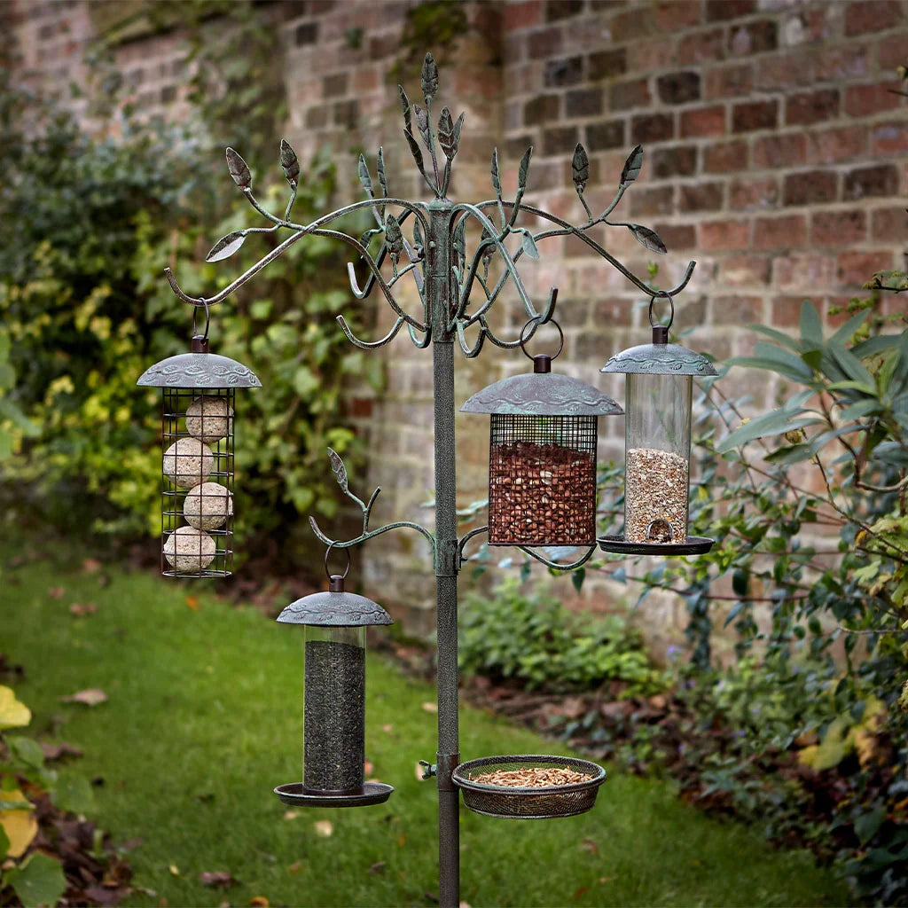 Decorative Secret Garden Bird Feeding Station
