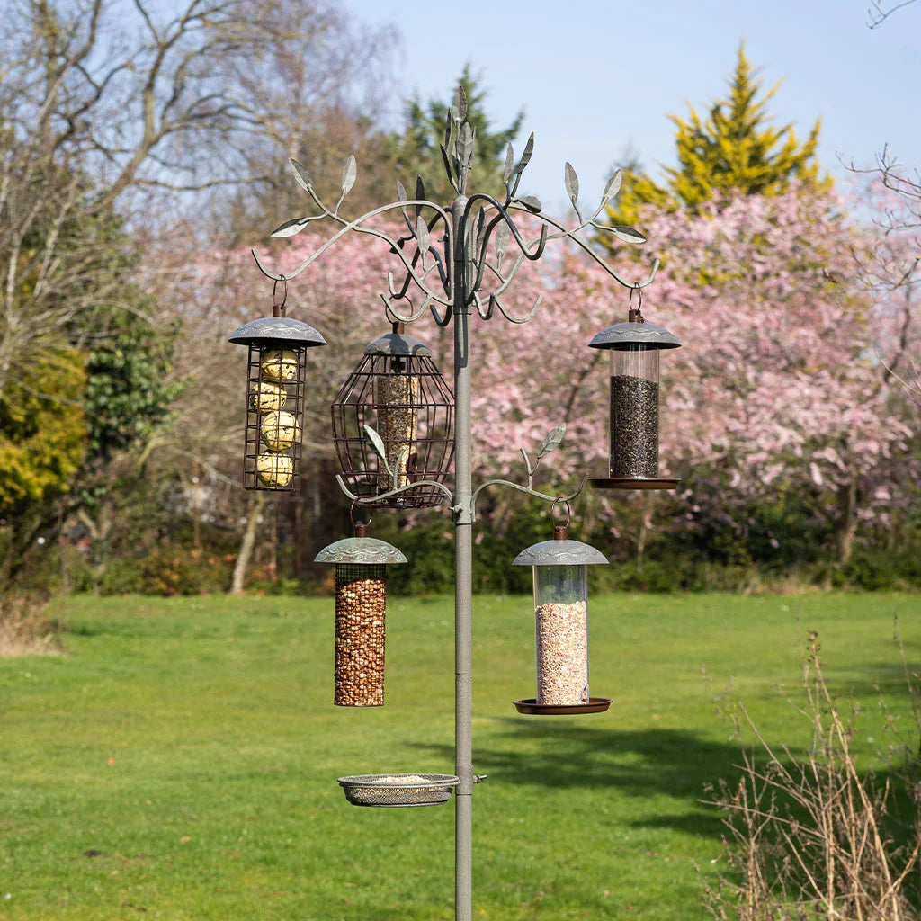 Decorative Secret Garden Bird Feeding Station