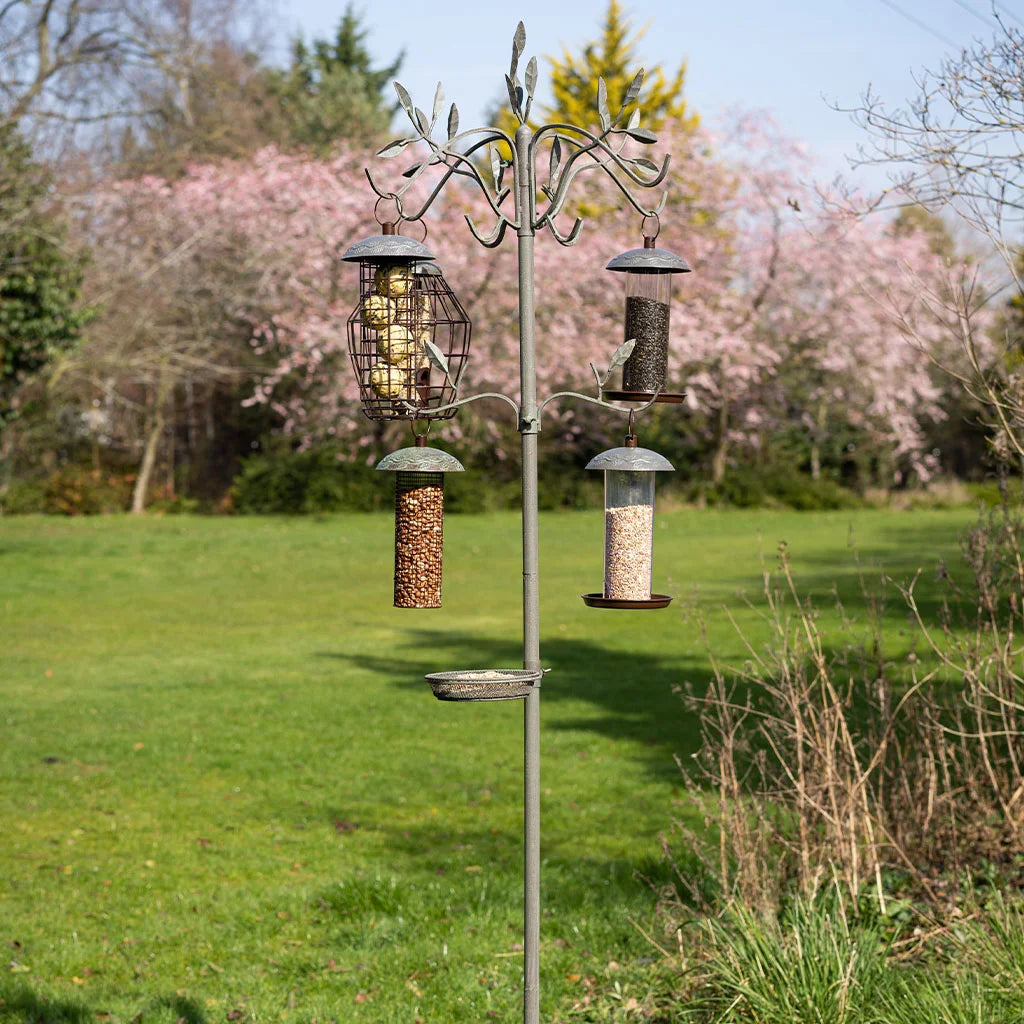 Decorative Secret Garden Bird Feeding Station